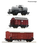 Roco 6600229 - H0 - 3-tlg. Set Güterzug, FS, Ep. III